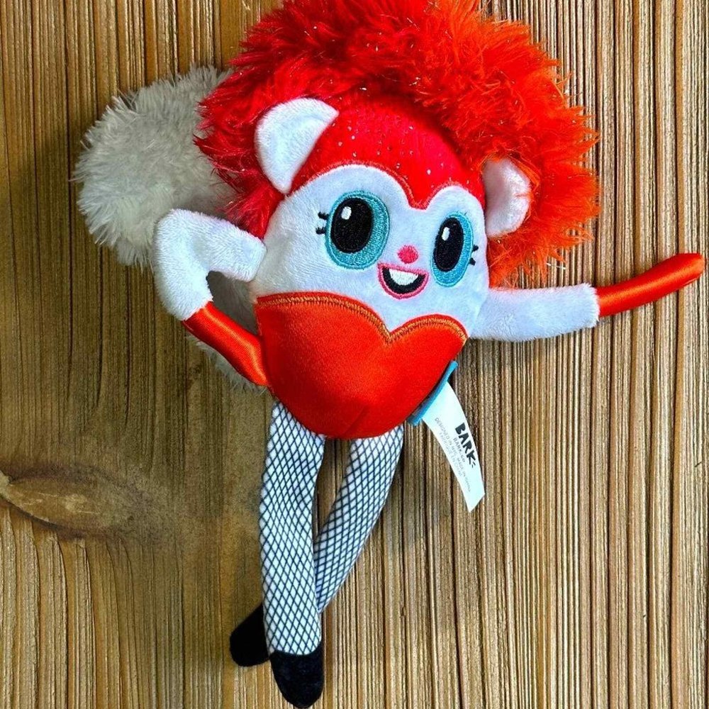 Bark‎ BarkBox Dog Toy Jackpawt Showsquirrel Crinkle Squeaker Medium